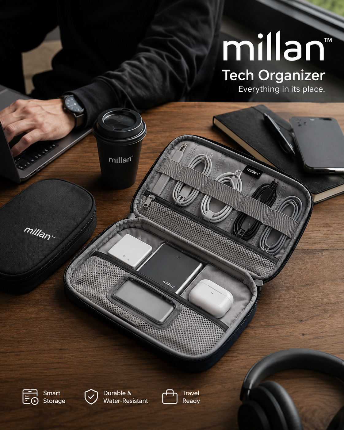 MILLAN™ Tech Organizer