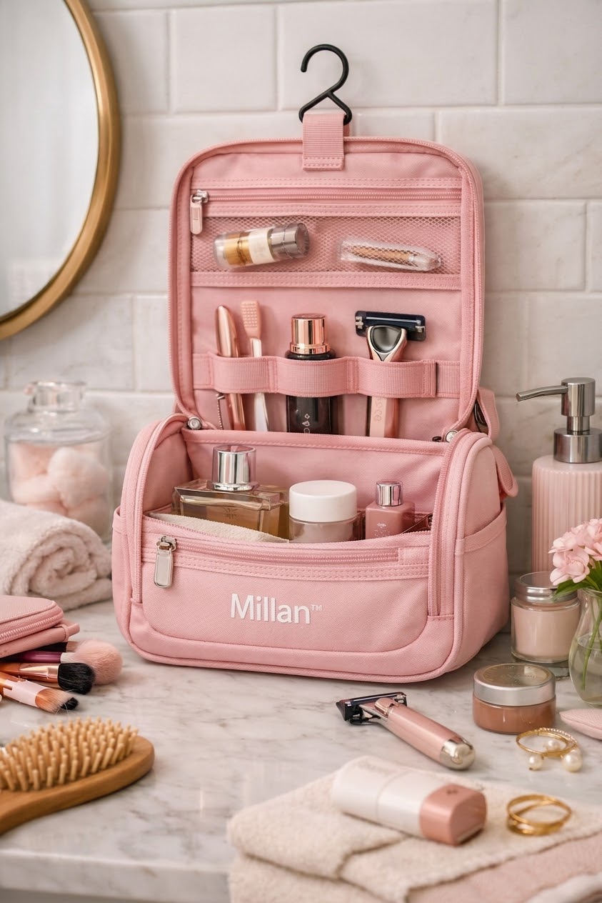 MILLAN™ Premium Travel Toiletry Organizer