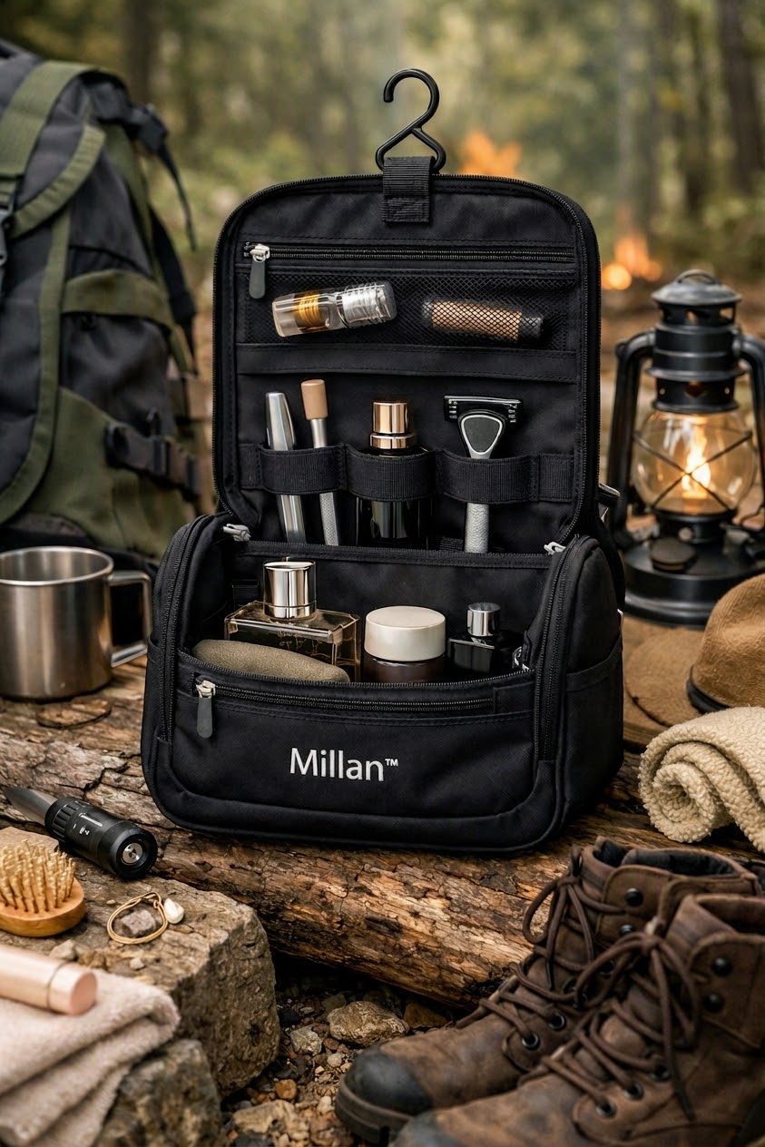 MILLAN™ Premium Travel Toiletry Organizer