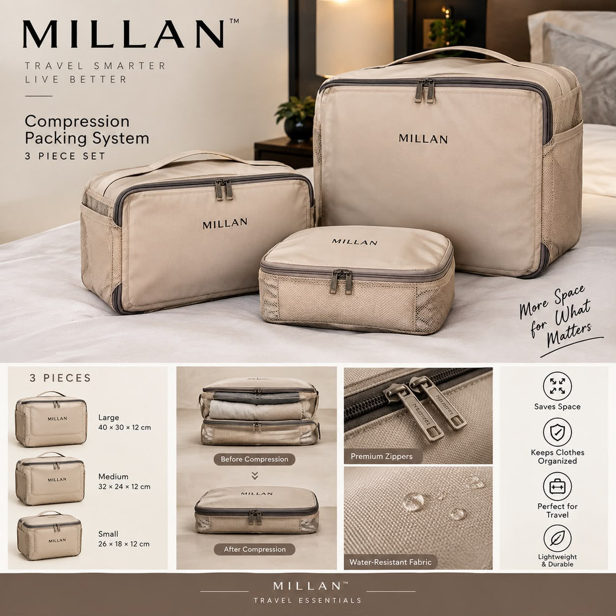 MILLAN™ Compression Travel System